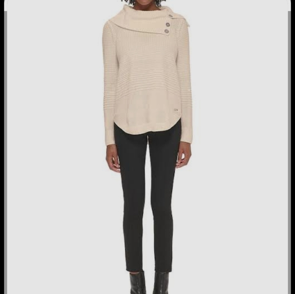 Women's Cream Sweater Calvin Klein